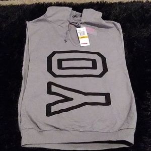 Miken FLOW Yoga Sleeveless Hoodie Top S